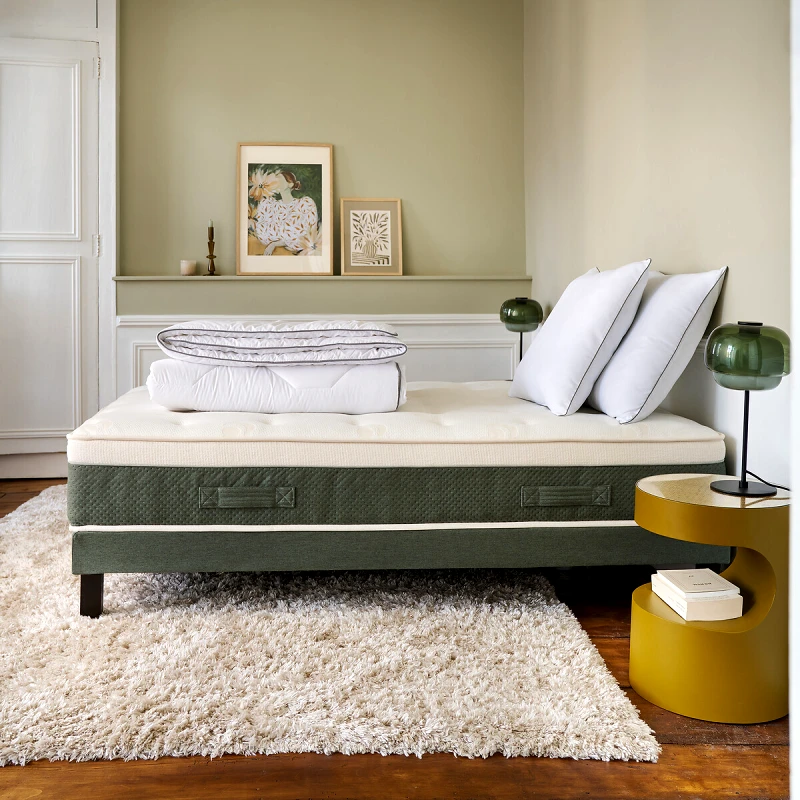 La Redoute Interieurs Υβριδικό στρώμα με ελατήρια + αφρό 90x190 cm