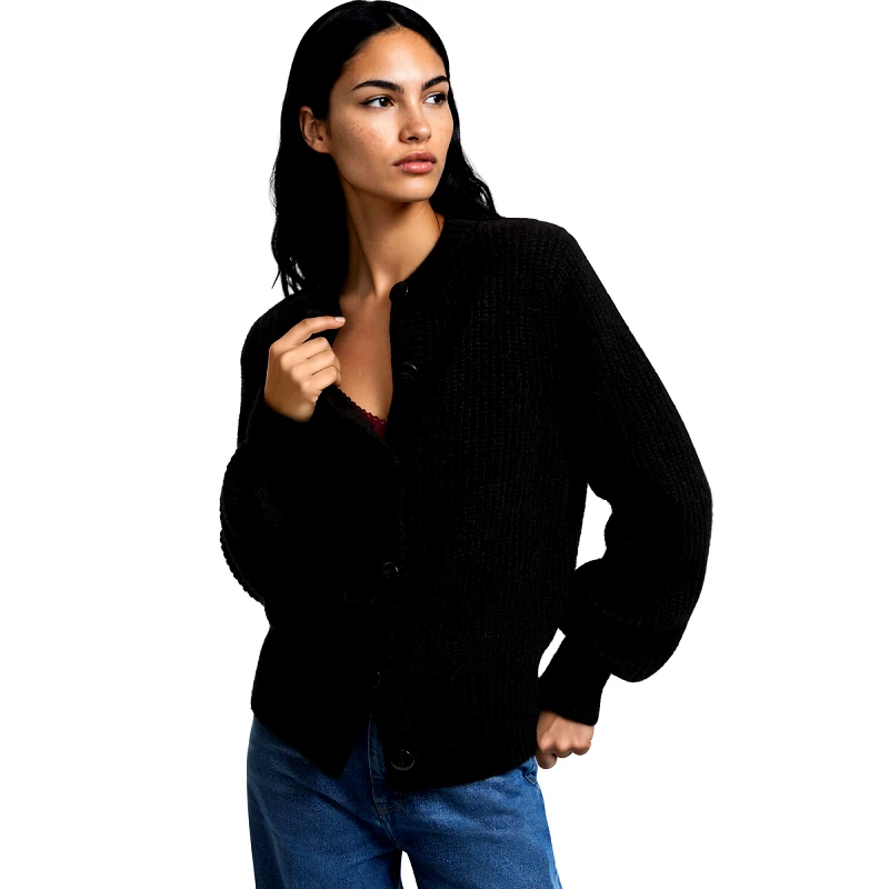 La Redoute Collections Ζακέτα με αλπακά στη σύνθεση