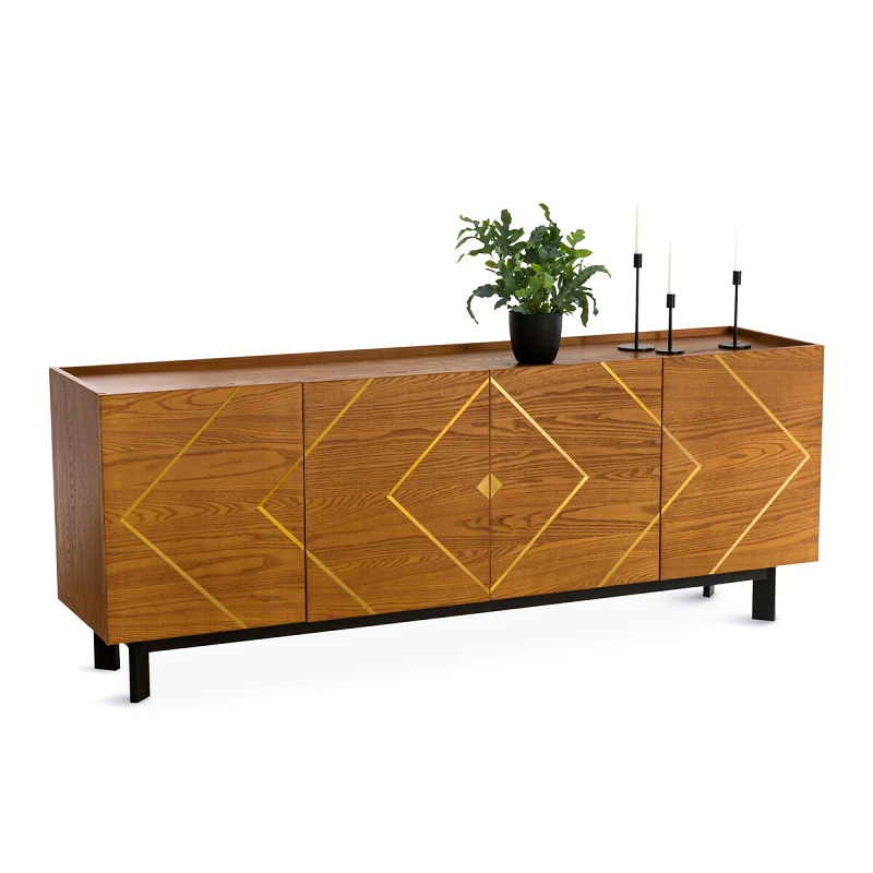 La Redoute Interieurs Μπουφές με 4 πόρτες Π200xΥ78cm