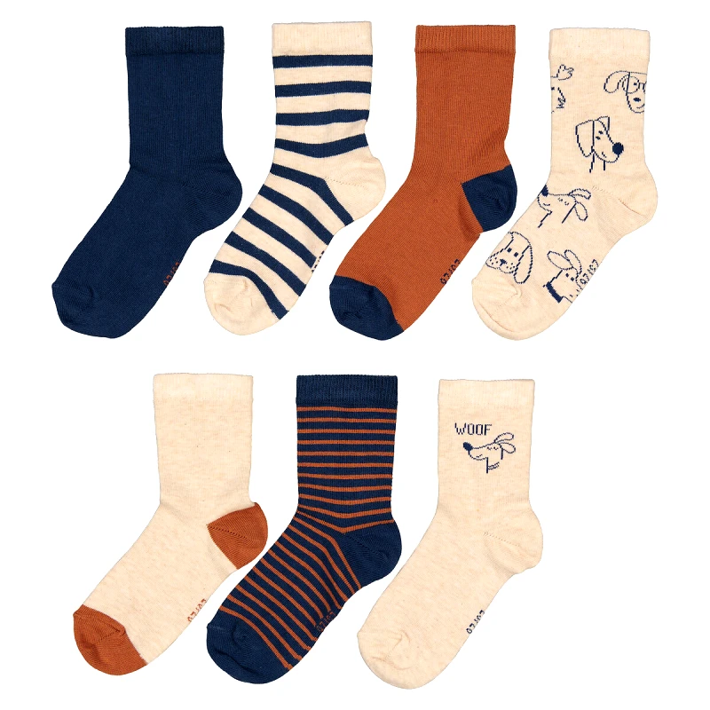 La Redoute Collections Σετ 7 ζευγάρια κάλτσες