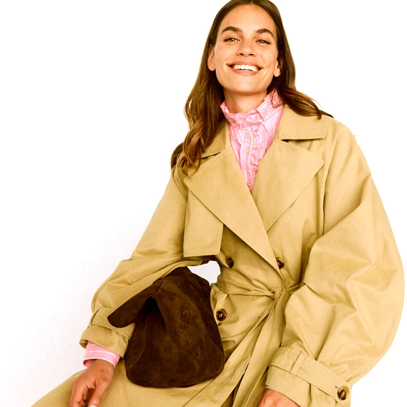 La Redoute Collections Μακριά Καμπαρντίνα