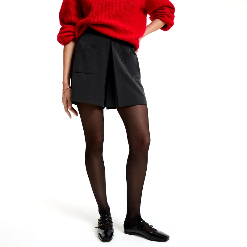 La Redoute Collections Σορτς με ψηλή μέση
