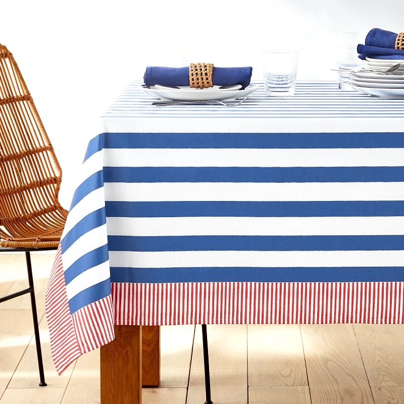 La Redoute Interieurs Επικερωμένο τραπεζομάντηλο από μαλακό βαμβάκι 150x250 cm