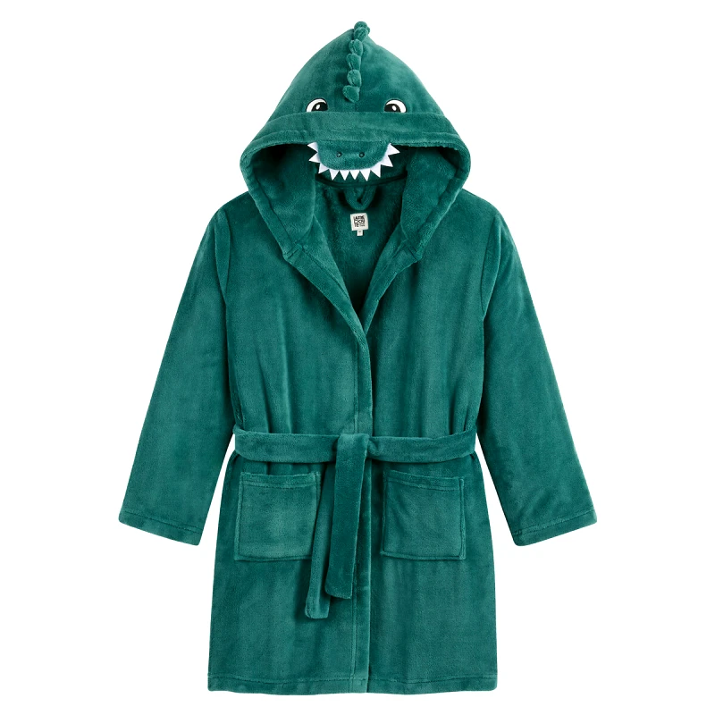 La Redoute Collections Ρόμπα με κουκούλα από φλις