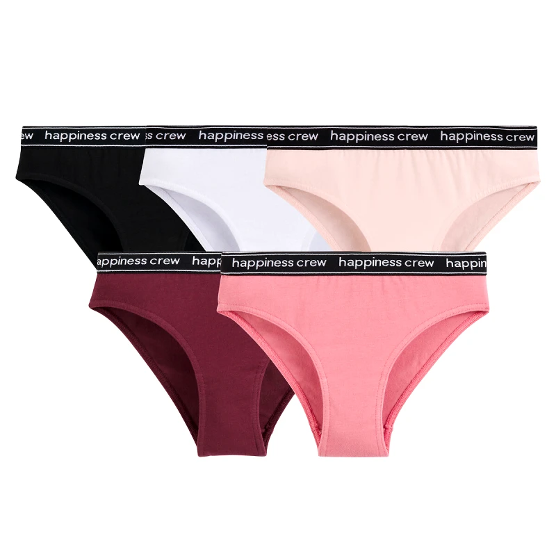 La Redoute Collections Σετ 5 μάξι σλιπ από οργανικό βαμβάκι