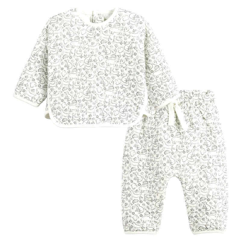 La Redoute Collections Σετ 2 τεμαχίων με φούτερ και παντελόνι με στάμπα