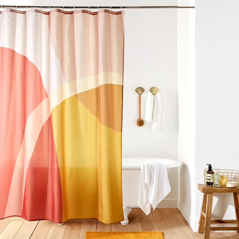 La Redoute Interieurs Εμπριμέ κουρτίνα μπάνιου 200x180 cm