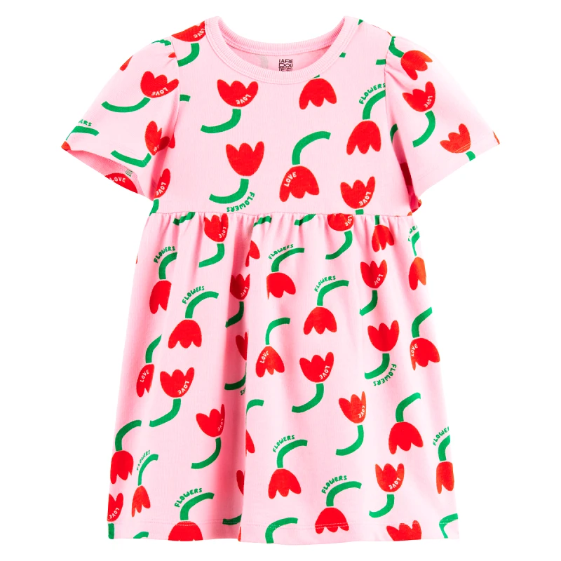 La Redoute Collections Φόρεμα με κοντά μανίκια