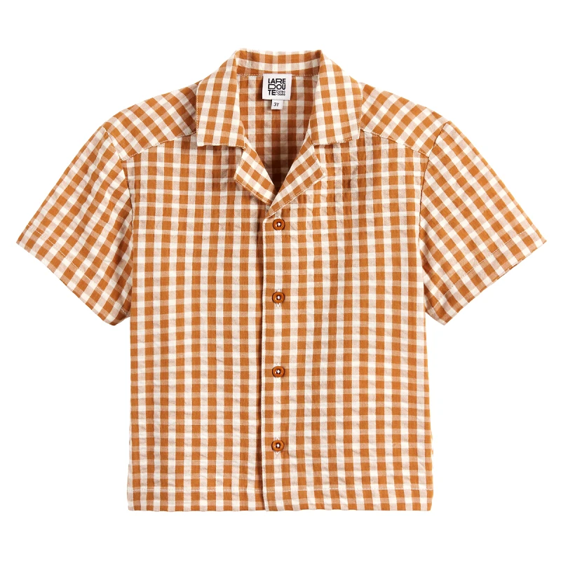 La Redoute Collections Πουκάμισο με καρό σχέδιο