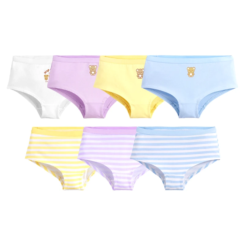 La Redoute Collections Σετ 7 ψηλόμεσα σλιπ με σχέδια