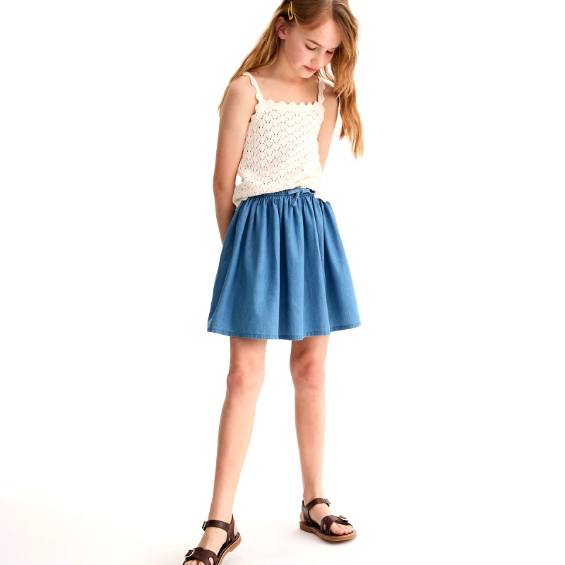 La Redoute Collections Ανοιξιάτικη τζιν φούστα