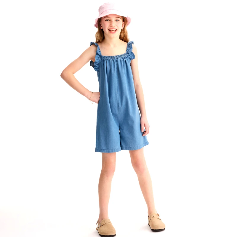 La Redoute Collections Σαλόπετα με λεπτές τιράντες και βολάν