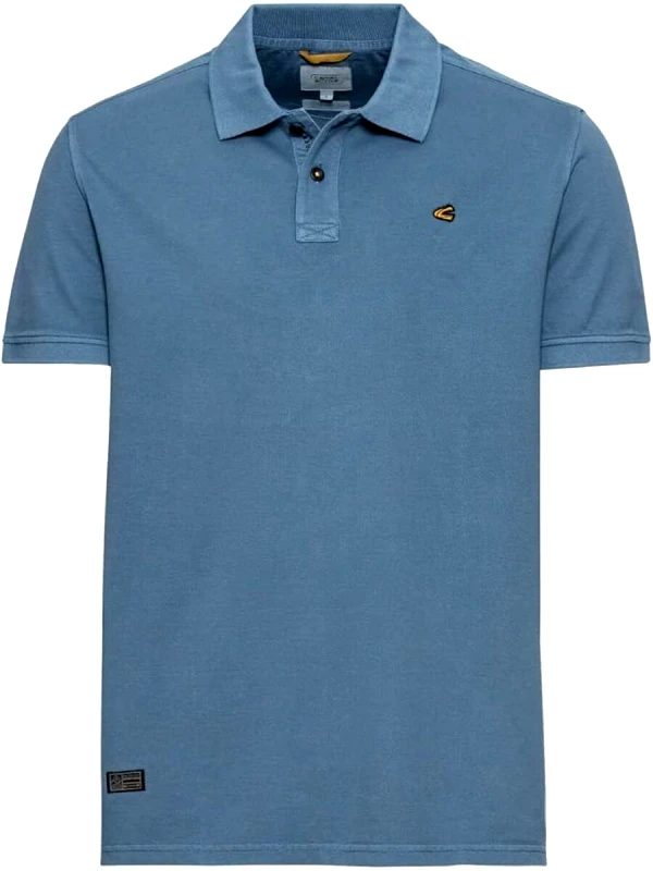 Camel Active Camel Active Ανδρικό Κοντομάνικο Polo T-Shirt 409965 Μπλέ
