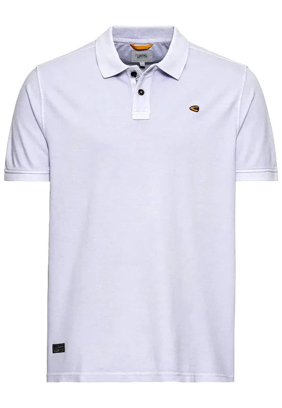 Camel Active Camel Active Ανδρικό Κοντομάνικο Polo T-Shirt 409965 Λιλα
