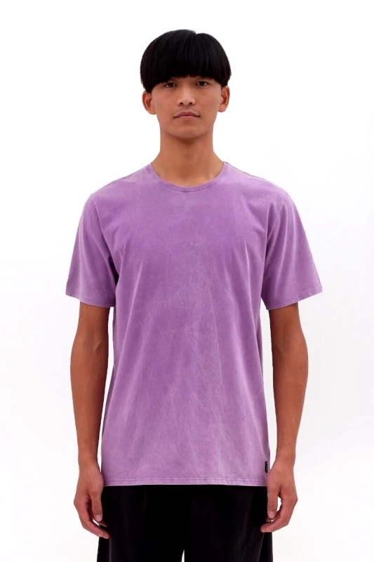 Dirty Laundry Dirty Laundry Ανδρικό Κοντομάνικο T-Shirt DLMT000640 Μώβ
