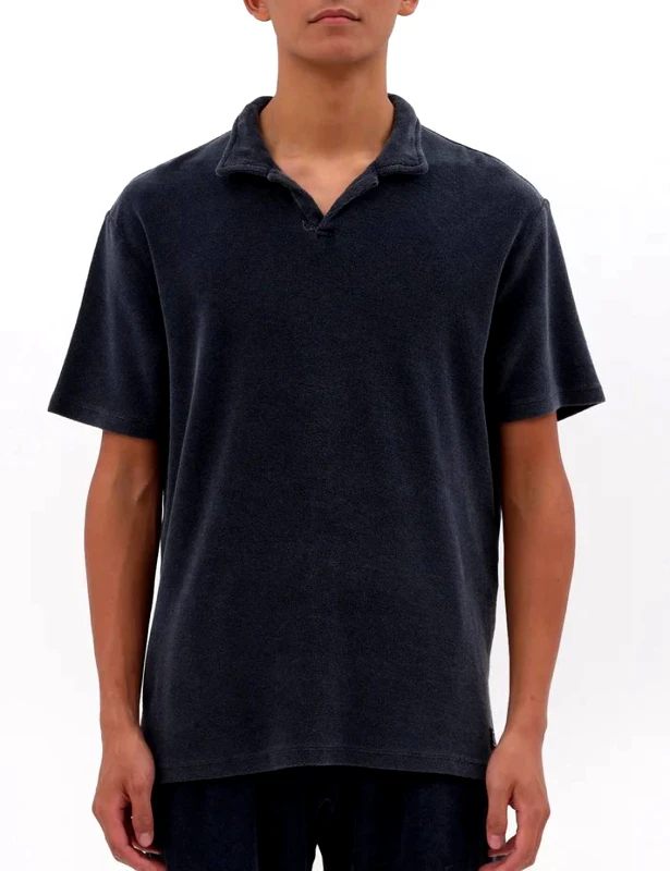 Dirty Laundry Dirty Laundry Ανδρικό Terry Towel Shirt DLMT000609 Μπλέ