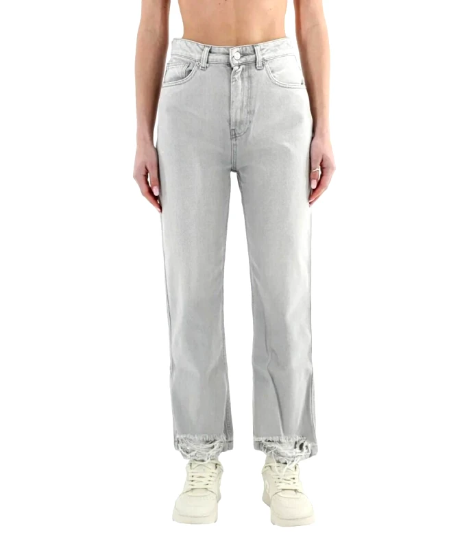 Vicolo Vicolo Γυναικείo Jean Kate DD5041 Σκούρο Γκρί