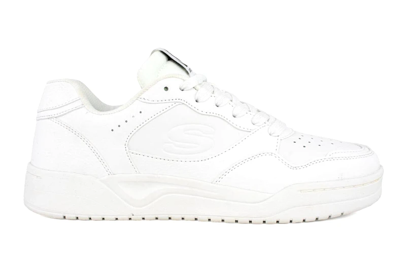 Skechers Skechers Koopa Court Volley Low Varsity Ανδρικά Sneakers 183240 Λευκό