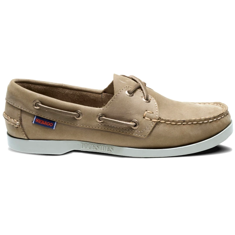 Sebago Sebago Docksides Portland Ανδρικά Nubuck Παπούτσια 7000GA0 Μπέζ