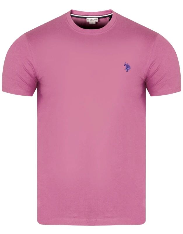 US Polo ASSN U.S. Polo Assn. Ανδρικό T-Shirt 67359 49351-305 Ρόζ