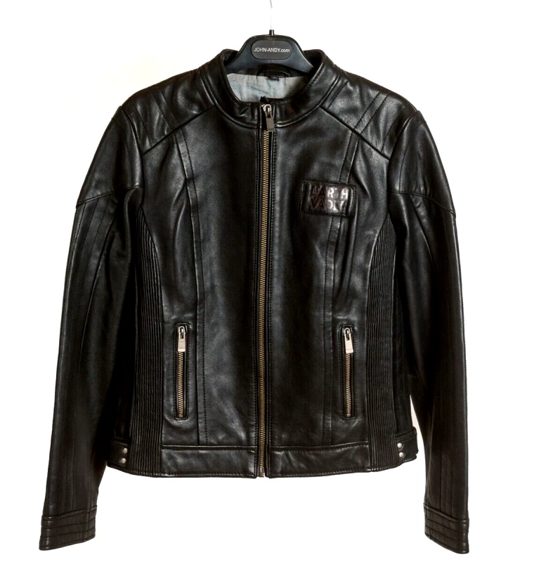 Star Wars Star Wars Darth Vader Γυναικείο Δερμάτινο Biker Jacket Nappa Μαύρο