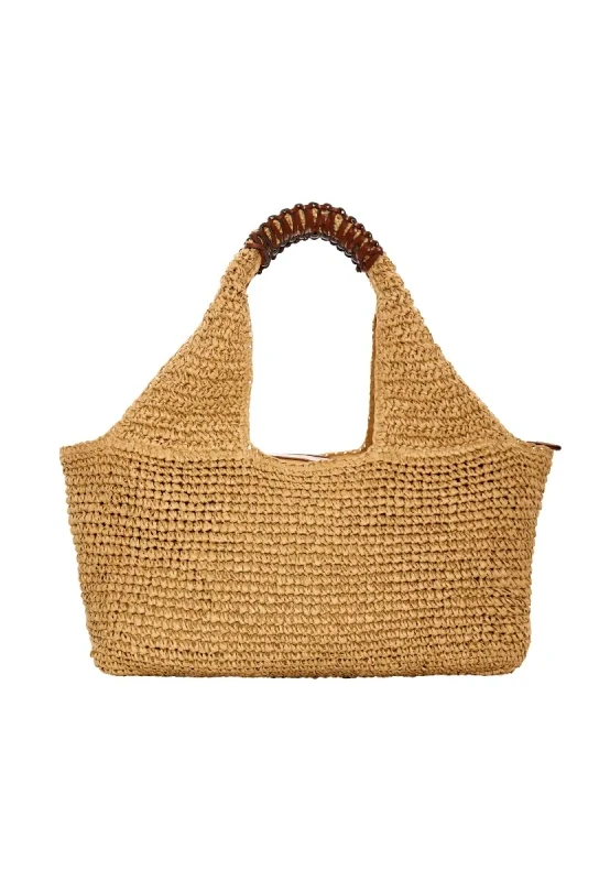 Funky Buddha Funky Buddha Γυναικεία Tote Τσάντα FBL011-170-10 Μπέζ