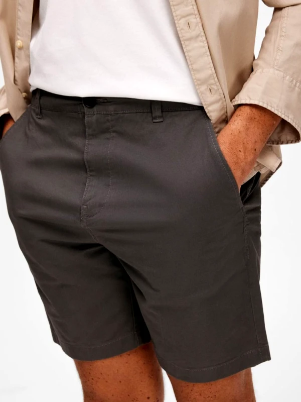 Selected Selected Comfort Ανδρική Βερμούδα 16083844 Ανθρακί