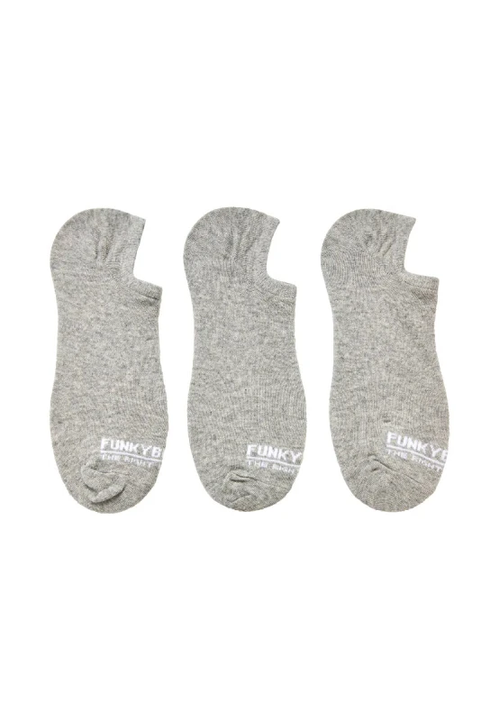 Funky Buddha Funky Buddha Ανδρικές κάλτσες FBM011-330-10 Σκούρο Γκρί