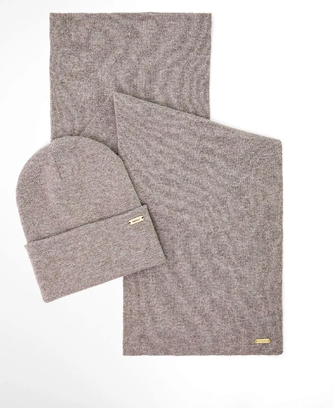 Barbour Barbour Winona Beanie and Scarf Gift Set LGS0097BE11 Πούρου