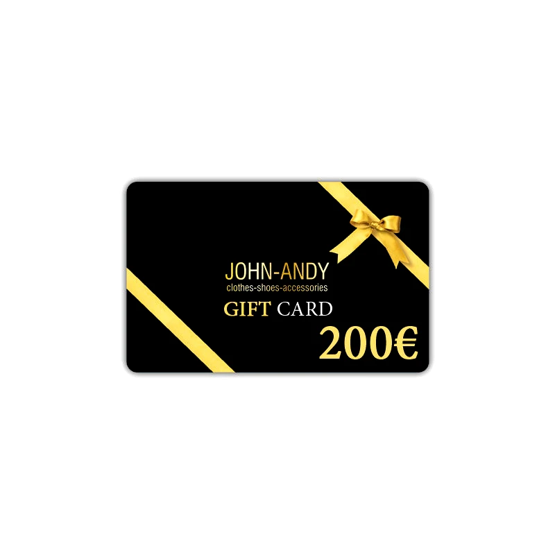 JOHN-ANDY JOHN-ANDY Δωροεπιταγή 200 Ευρώ