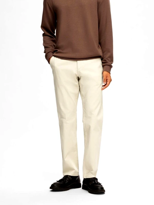 Selected Selected 175 Bill Παντελόνι Chino Slim Fit 16092255 Εκρου
