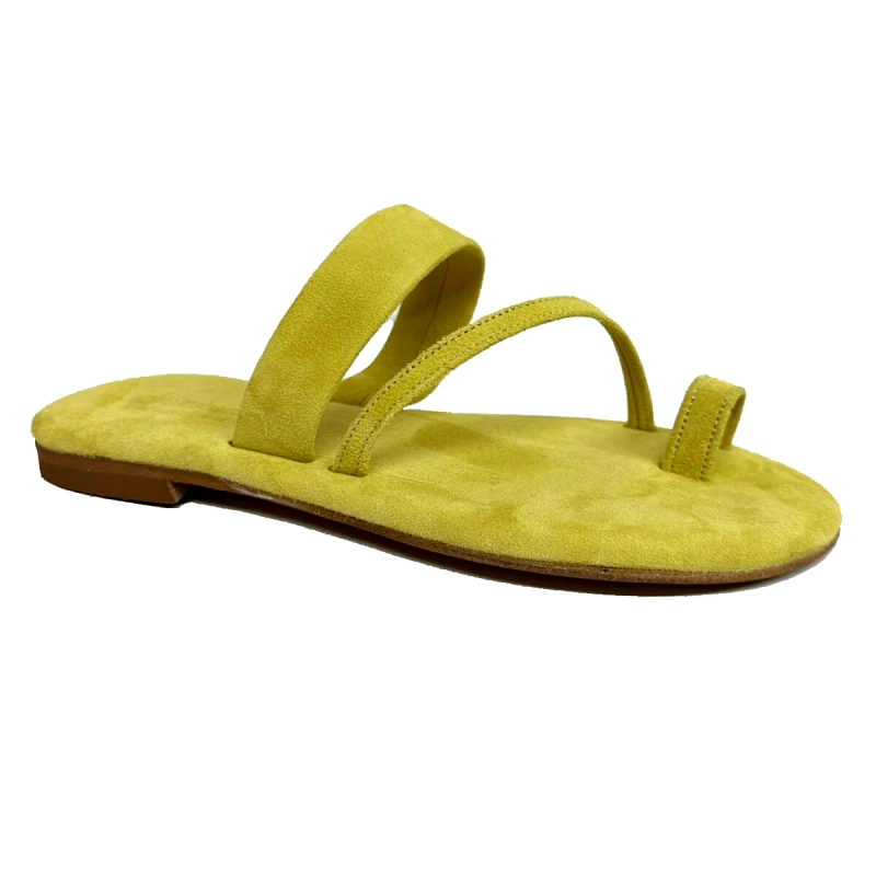 Girls Shoes Girl Shoes Γυναικεία Sandals CARLA Κίτρινο