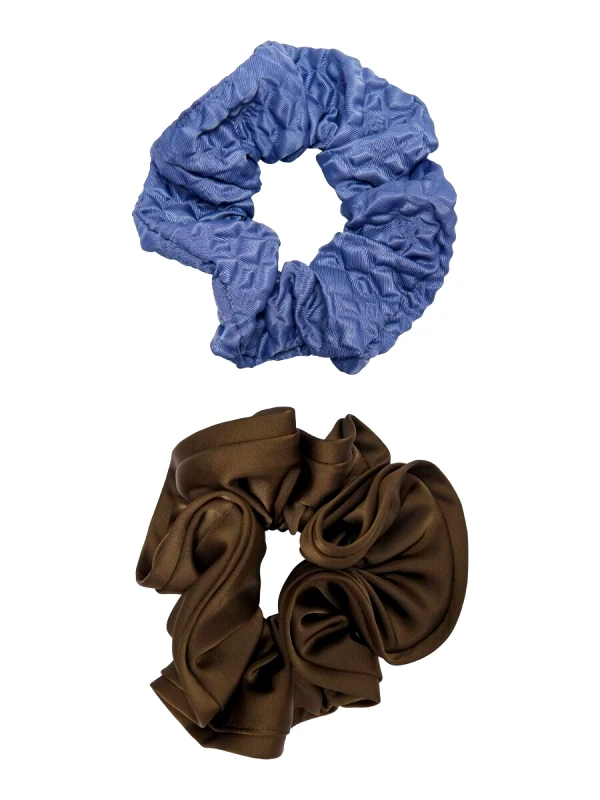 Only Only Marika Scrunchie 2-Pack 15335166 Μπλέ