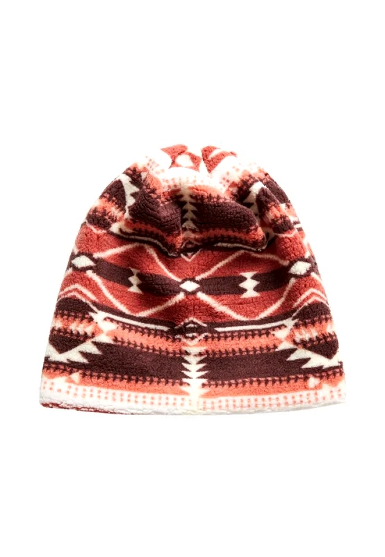 Funky Buddha Funky Buddha Ανδρικός σκούφος με vintage σχέδιο FBM012-019-10 Κόκκινο