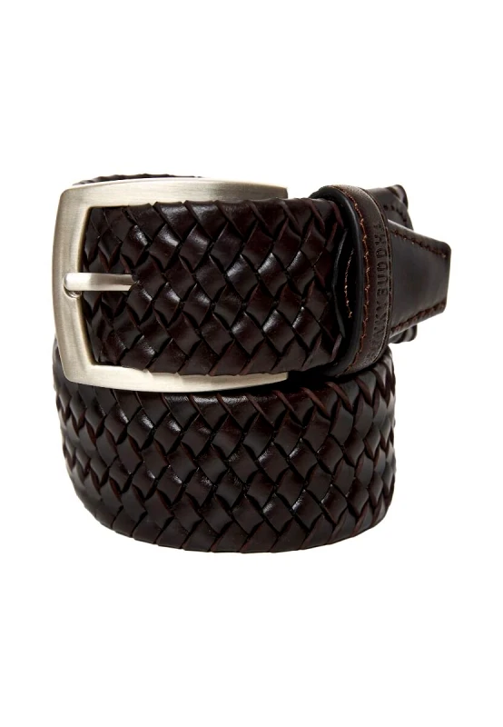 Funky Buddha Funky Buddha Ανδρική ζώνη FBM012-097-10 Καφέ