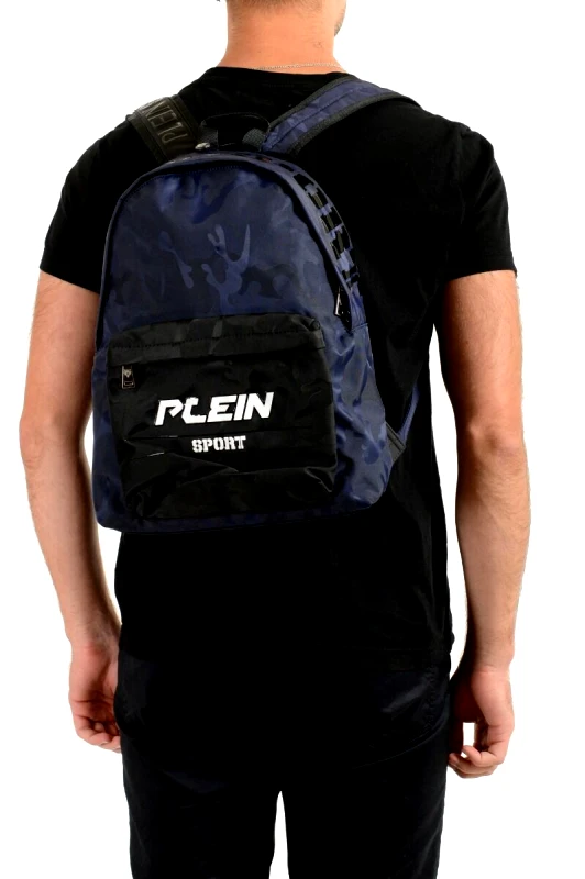 Plein Sport Plein Sport Ανδρικό Backpack AIPS802 Μπλέ