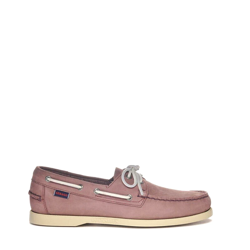 Sebago Sebago Docksides Portland Ανδρικά Nubuck Παπούτσια L7000GA0-A90R Ρόζ
