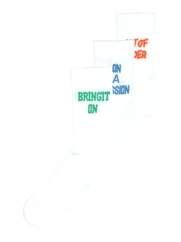 Only and Sons Only and Sons Rody 3 Pack Tennis Socks 22035560 Λευκό