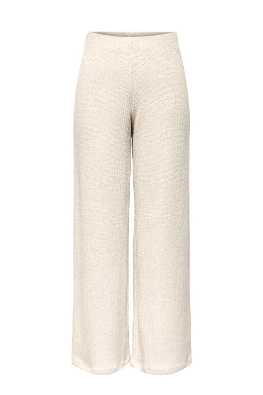 Only Only Vicki Γυναικείο Παντελόνι Wide Leg 15369163 Μπέζ