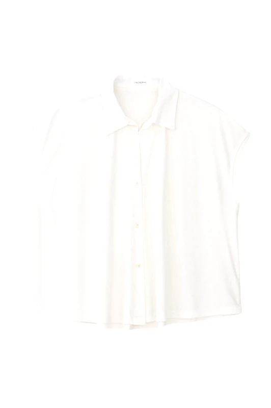 Philosophy Philosophy Ribbed Cropped Shirt SH77267 Σπασμένο Λευκό