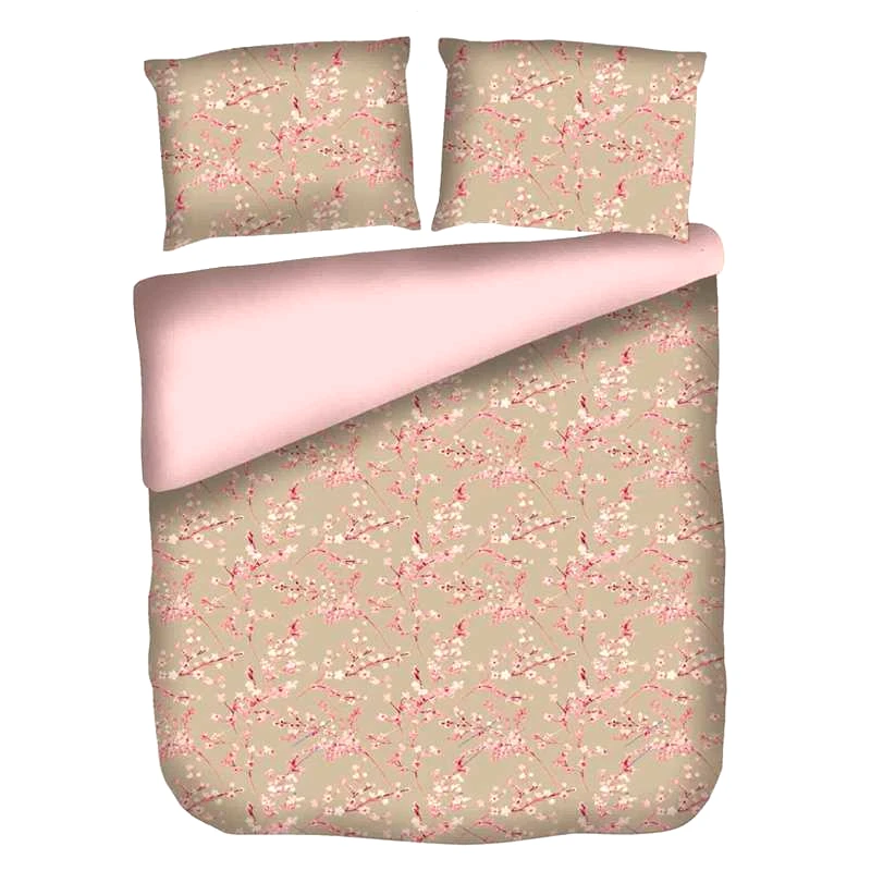 HomeLine ΣΕΤ ΠΑΠΛΩΜΑΤΟΘΗΚΕΣ 100% COTTON ΡΕΡΚΑΛΕ 160X240CM ΡΙΝΚ 2 ΤΕΜΑΧΙΩΝ - HOMELINE