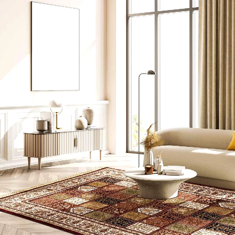 Beauty-Home ΚΡΕΒ/ΡΑΣ 3ΤΜΧ CLASSIC ΑRT 9063 RED ΚΟΚΚΙΝΟ