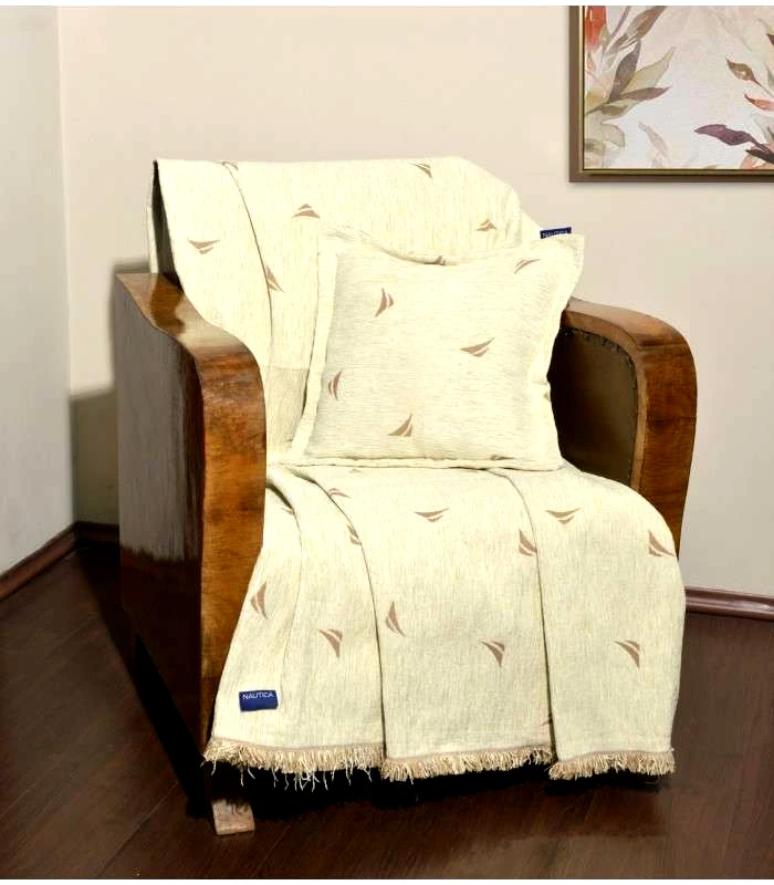 Omega Home NAUTICA DES 1000 ΡΙΧΤΑΡΙ ΔΙΘΕΣΙΟ 180Χ250 ΣΕΝΙΛ ΕΚΡΟΥ LOGO OMEGA HOME
