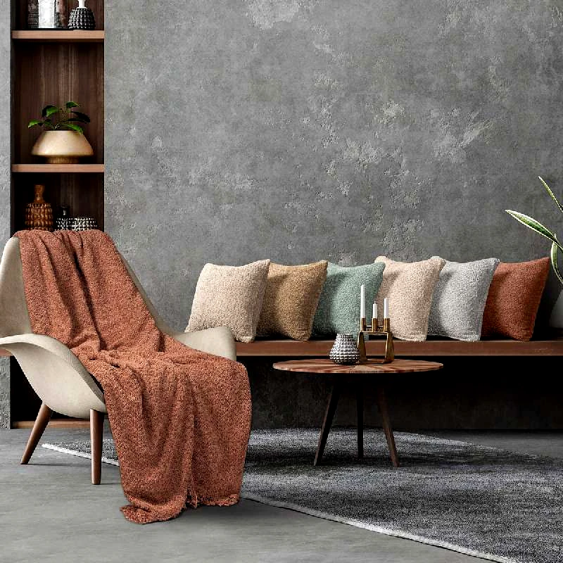 Beauty-Home ΡΙΧΤΑΡΙ ΤΕΤΡΑΘΕΣΙΟ LAMB ART 8570 180X350 ΡΟΖ BEAUTY HOME