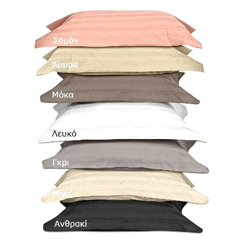 Beauty-Home ΣΕΤ ΚΟΥΒΕΡΛΙ ΥΠΕΡΔΙΠΛΟ ART 1530 STRIPE ΣΕ 7 ΑΠΟΧΡΩΣΕΙΣ 220X240 ΑΜΜΟΥ BEAUTY HOME