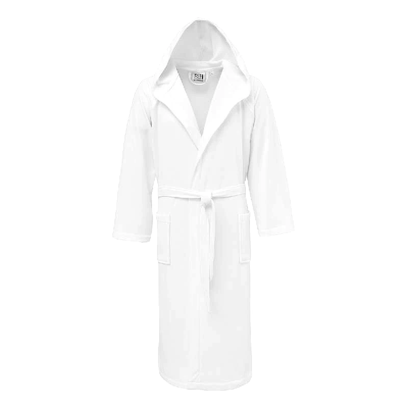 Beauty-Home ΜΠΟΥΡΝΟΥΖΙ ΖΑΚΑΡ ΜΕ ΚΟΥΚΟΥΛΑ 270GSM ΛΕΥΚΟ XL - BEAUTY HOME