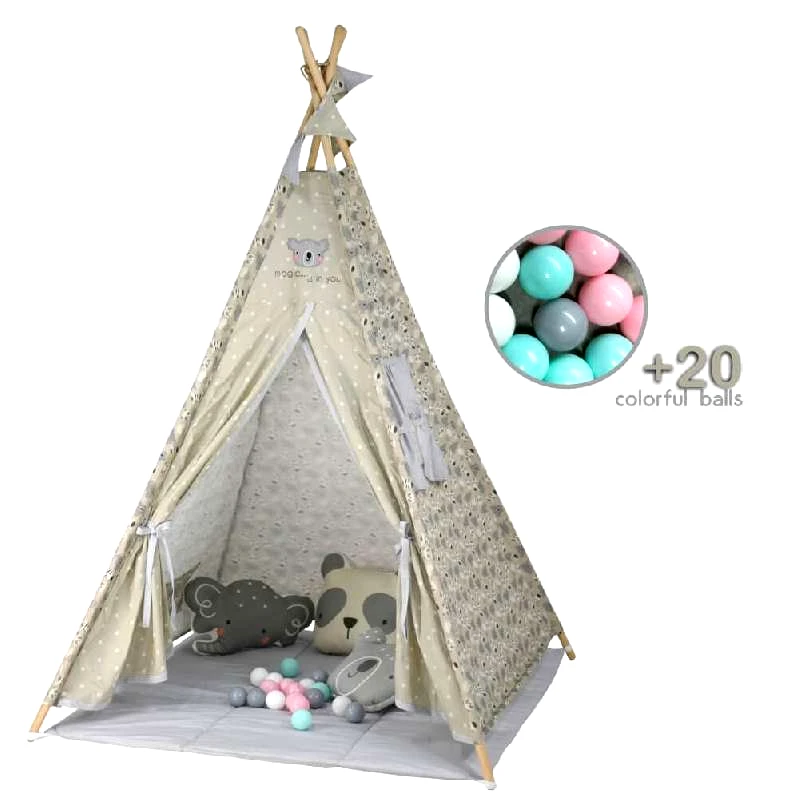 Bebe Stars ΠΑΙΔΙΚΗ ΣΚΗΝΗ PANDA ΜΕ 20 ΜΠΑΛΕΣ – BEBE STARS