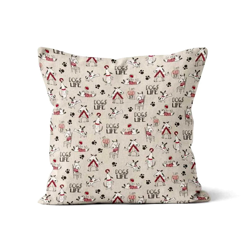 Beauty-Home ΜΑΞΙΛΑΡΟΘΗΚΗ DOGS LIFE 40X40CM ΜΕ ΘΗΚΗ BEAUTY HOME - ΙΔΑΝΙΚΗ ΓΙΑ ΣΠΙΤΙΚΑ ΖΩΑ