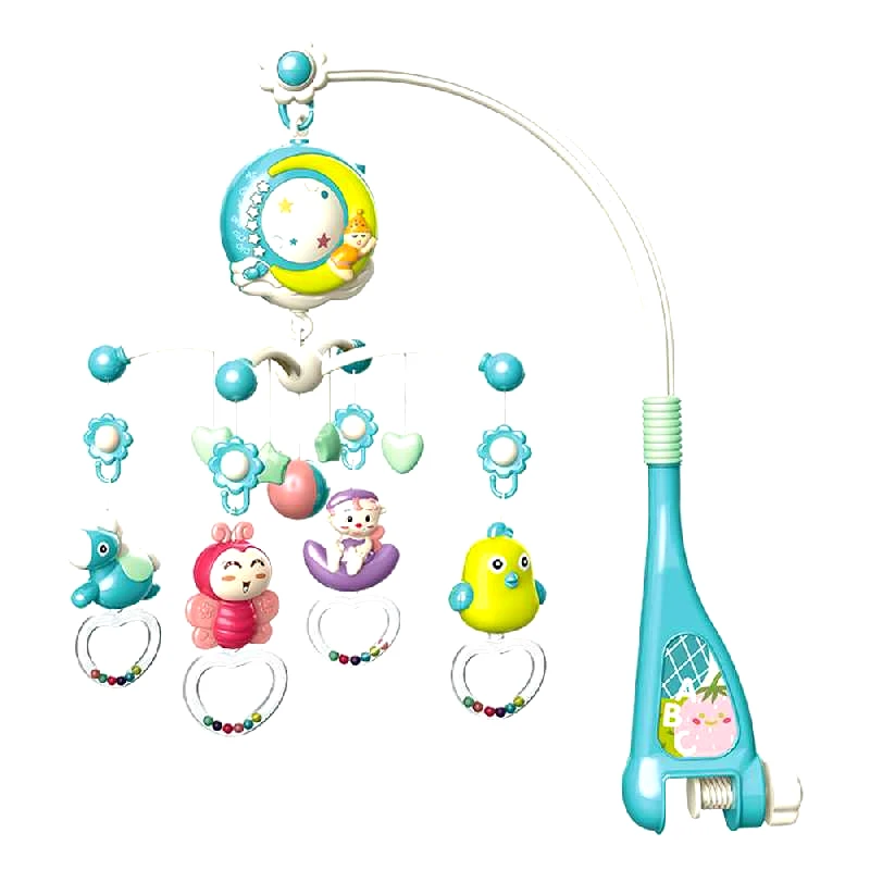 Bebe Stars ΜΟΥΣΙΚΟ ΚΡΕΒΑΤΙ ΜΕ ΠΡΟΒΟΛΕΑ MOONLIGHT BEBE STARS – ΙΔΑΝΙΚΟ ΓΙΑ ΒΡΕΦΙΚΑ ΔΩΜΑΤΙΑ