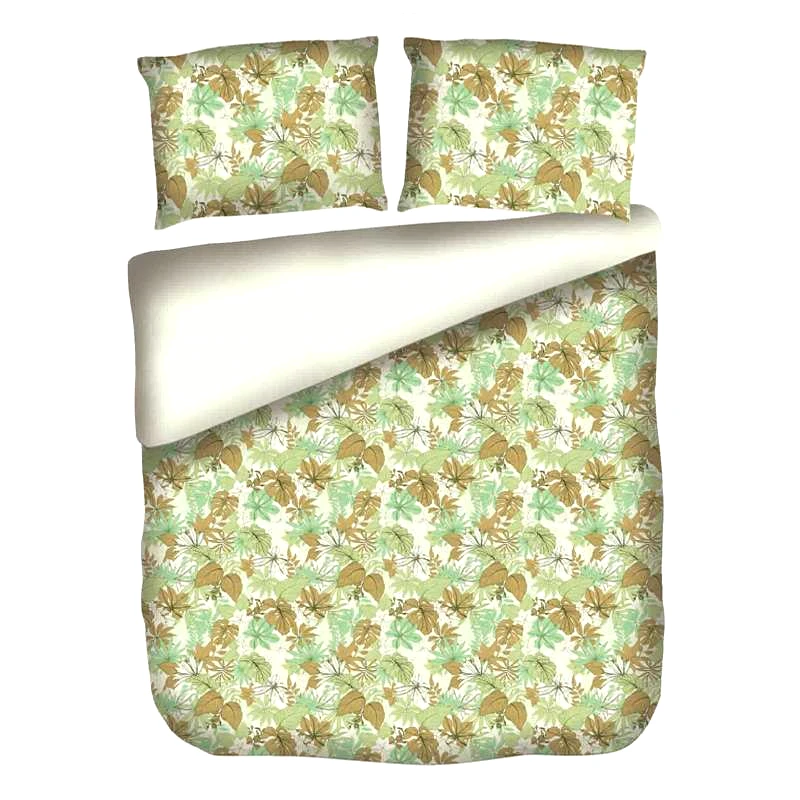 HomeLine ΣΕΤ ΣΕΝΤΟΝΙΑ 100% COTTON ΡΕΡΚΑΛΕ 160X265CM ΠΡΑΣΙΝΟ 3 ΤΕΜΑΧΙΩΝ - HOMELINE